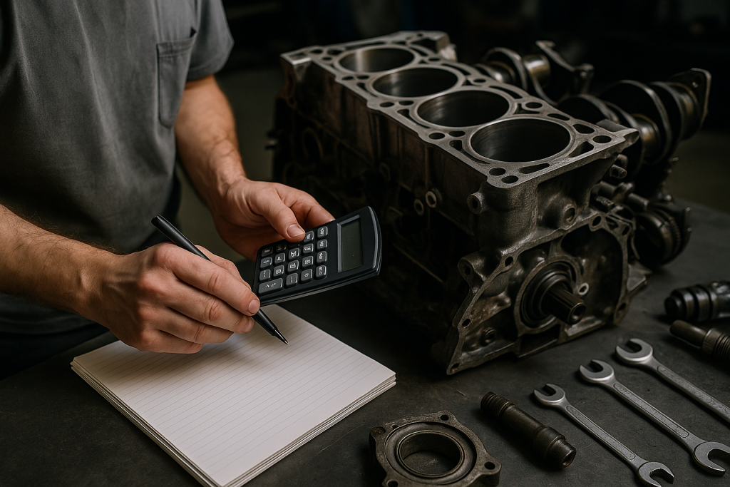 Вартість ремонту двигуна: що впливає на ціну та як заощадити