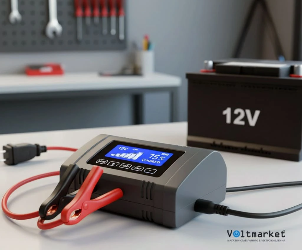 Зарядний пристрій для акумулятора: який тип вибрати