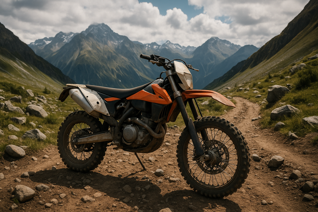 Как выбрать мотоцикл для езды по бездорожью