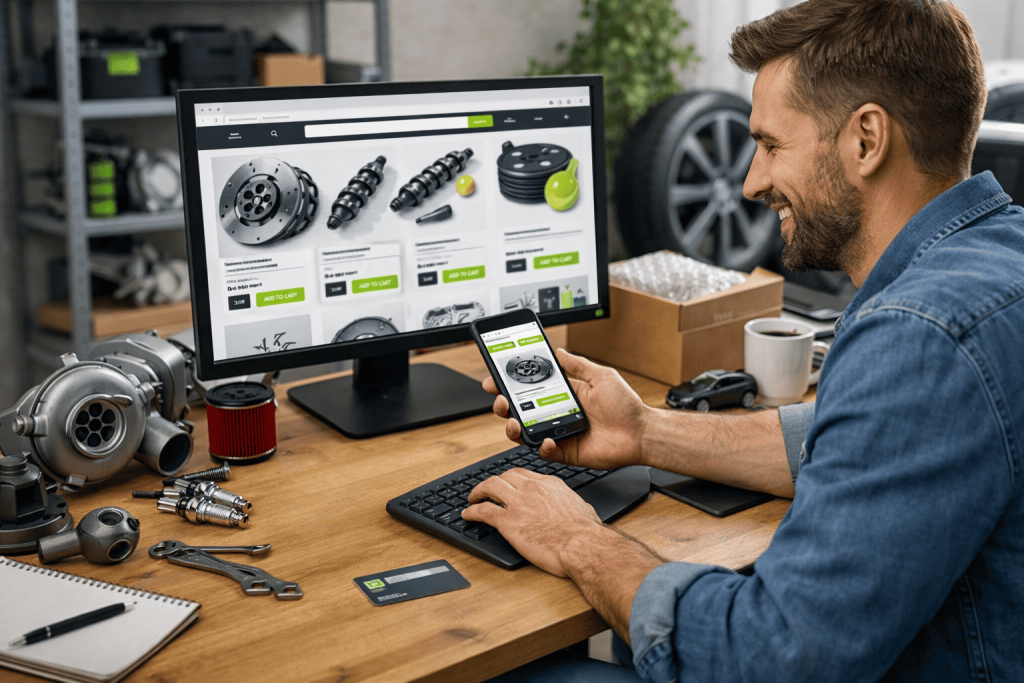 Інтернет-магазин автозапчастин: переваги онлайн-покупок