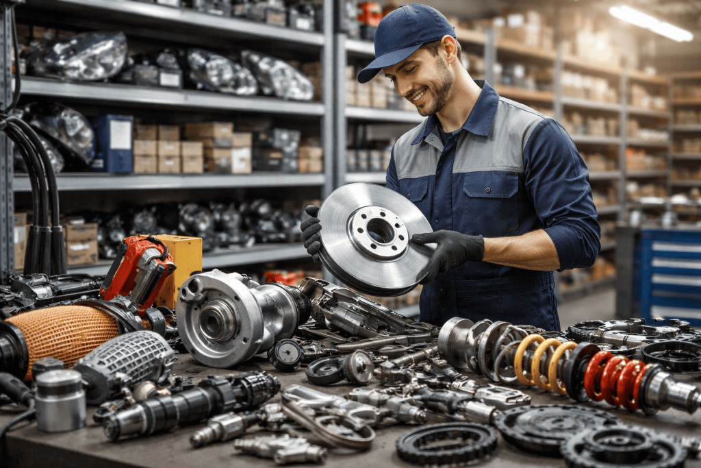 Классификация автомобильных запасных частей