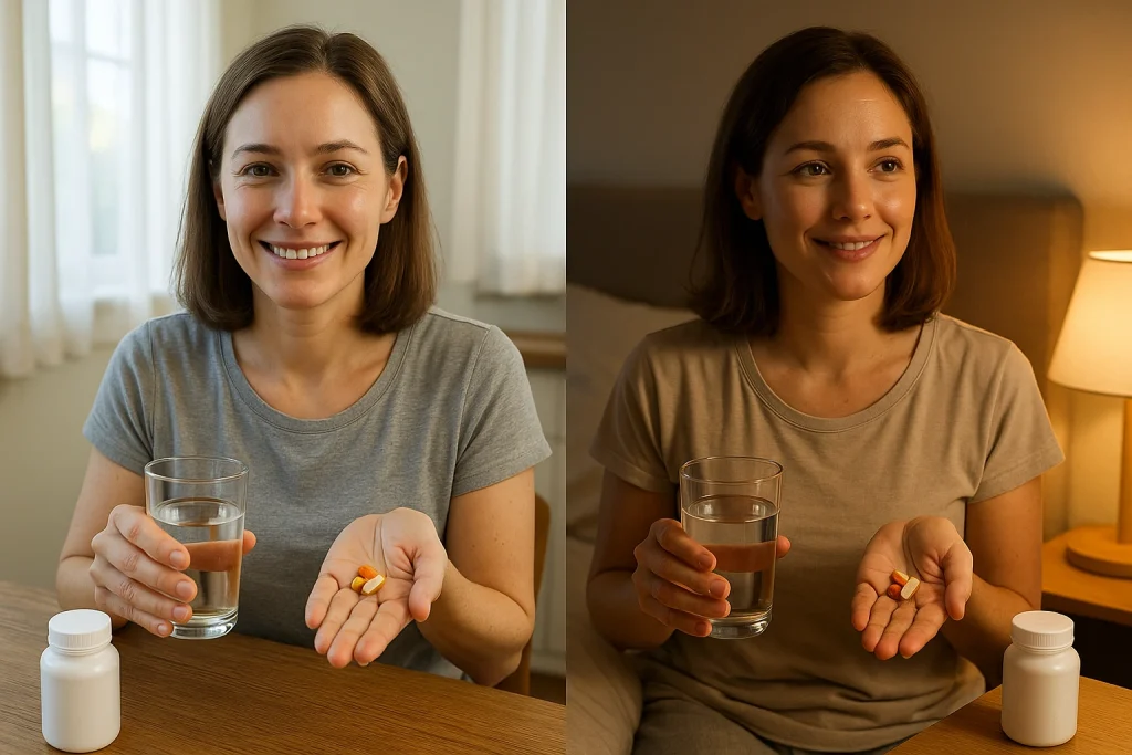 Коли краще пити вітаміни зранку чи ввечері