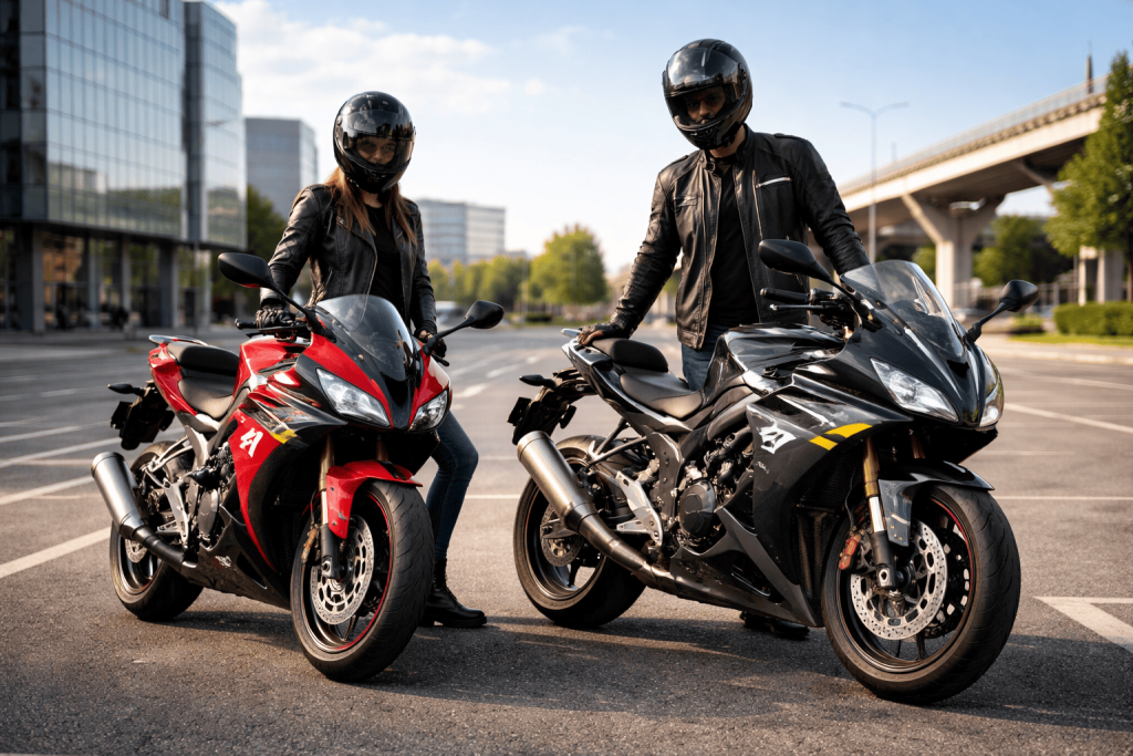 Мотоцикли категорій A та A1