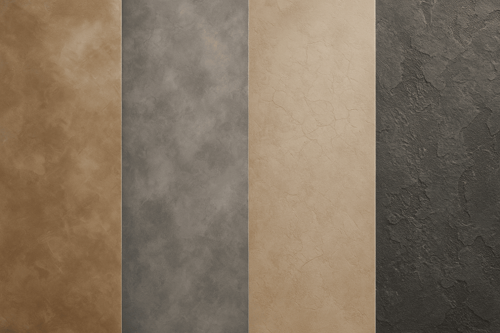 Різновиди венеціанської штукатурки за ефектами