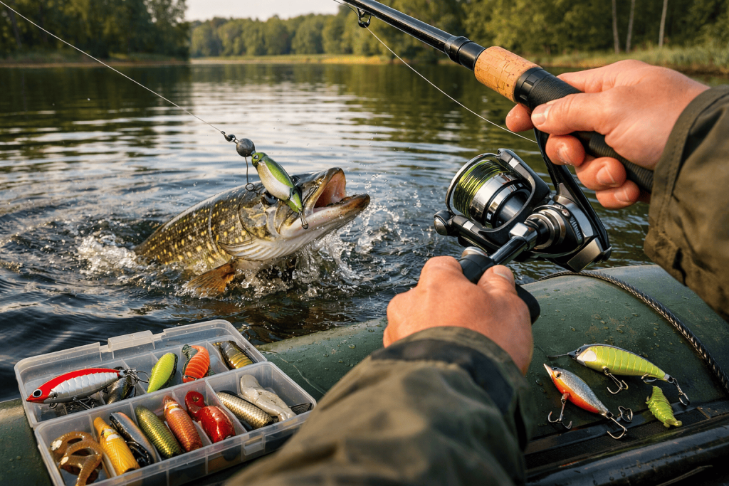 Спінінгова ловля хижака: ефективні техніки та вибір приманок