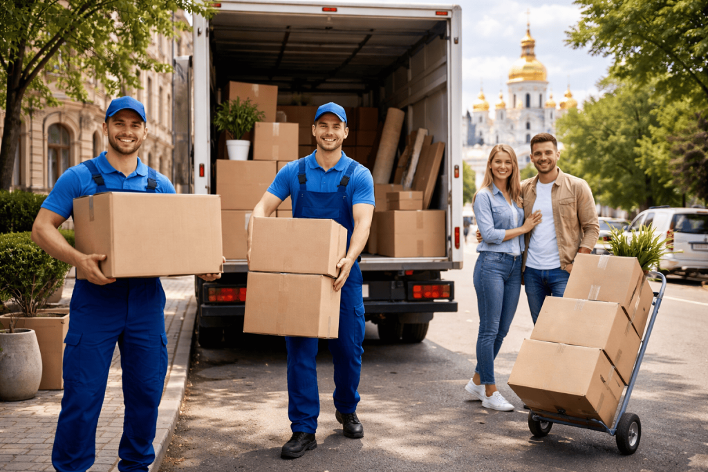 Професійні послуги з переїзду у Києві: комфорт без стресу