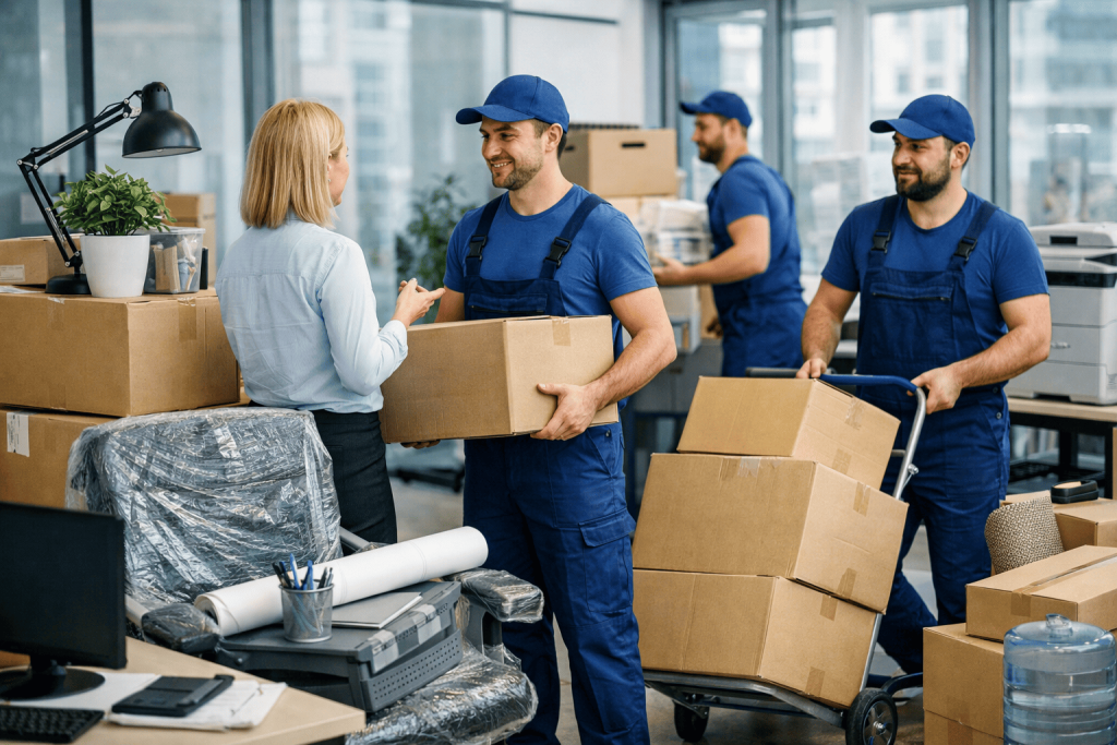 Офісні та комерційні переїзди