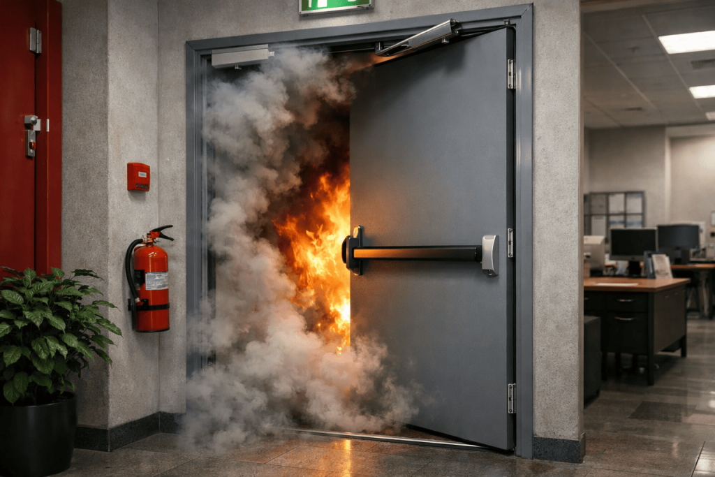 Протипожежні двері: захист приміщень від вогню та диму Протипожежні двері: захист приміщень від вогню та диму