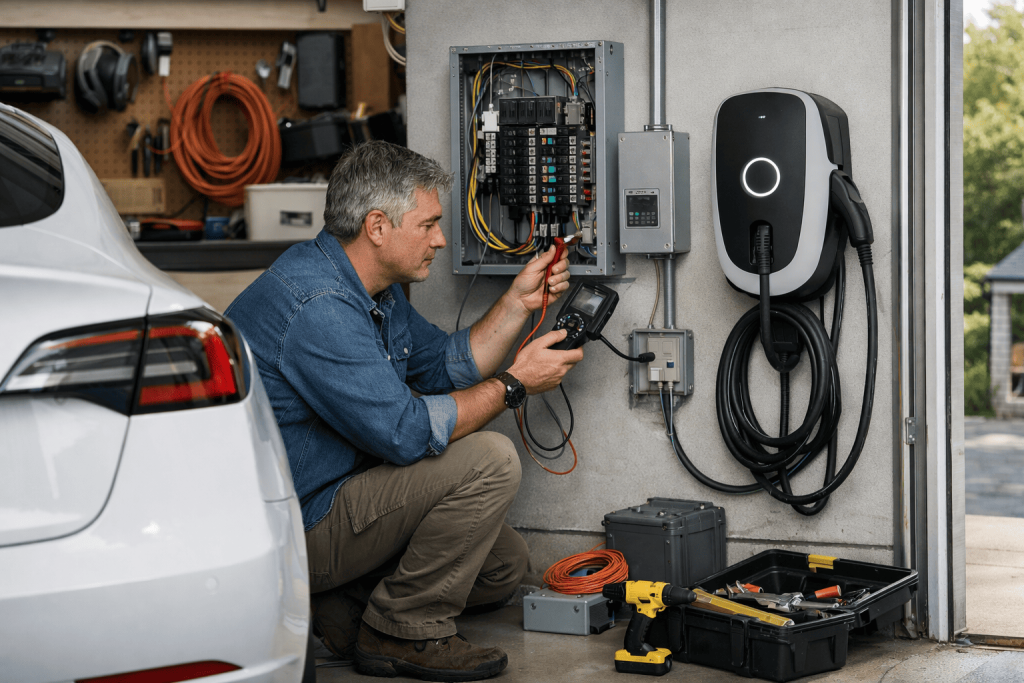 Як підготувати електромережу будинку до електромобіля