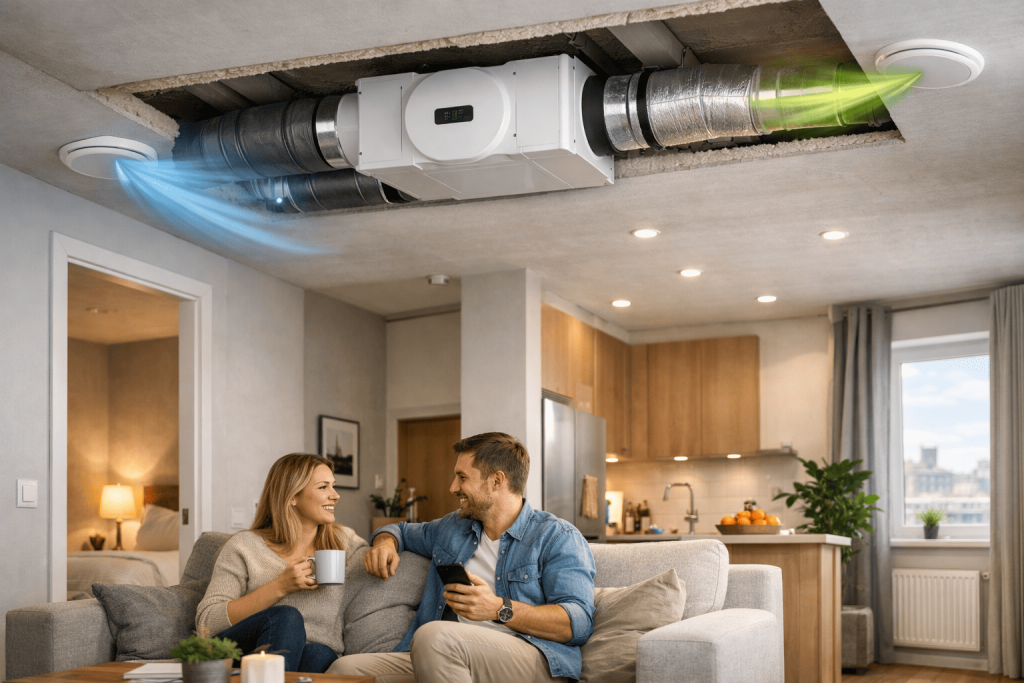 Системи рекуперації повітря для квартири: вибір та установка