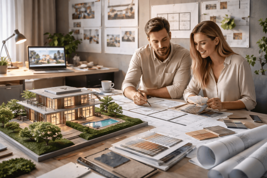 Дизайн проекта дома: этапы создания комфортного жилого пространства