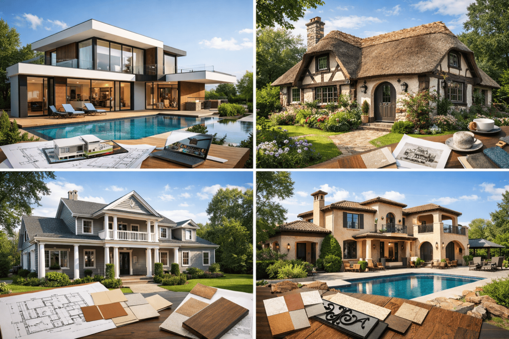 Стилистические направления в дизайне домов