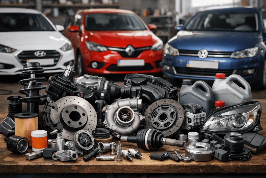 58mile — запчастини для популярних авто в Україні: що купують найчастіше