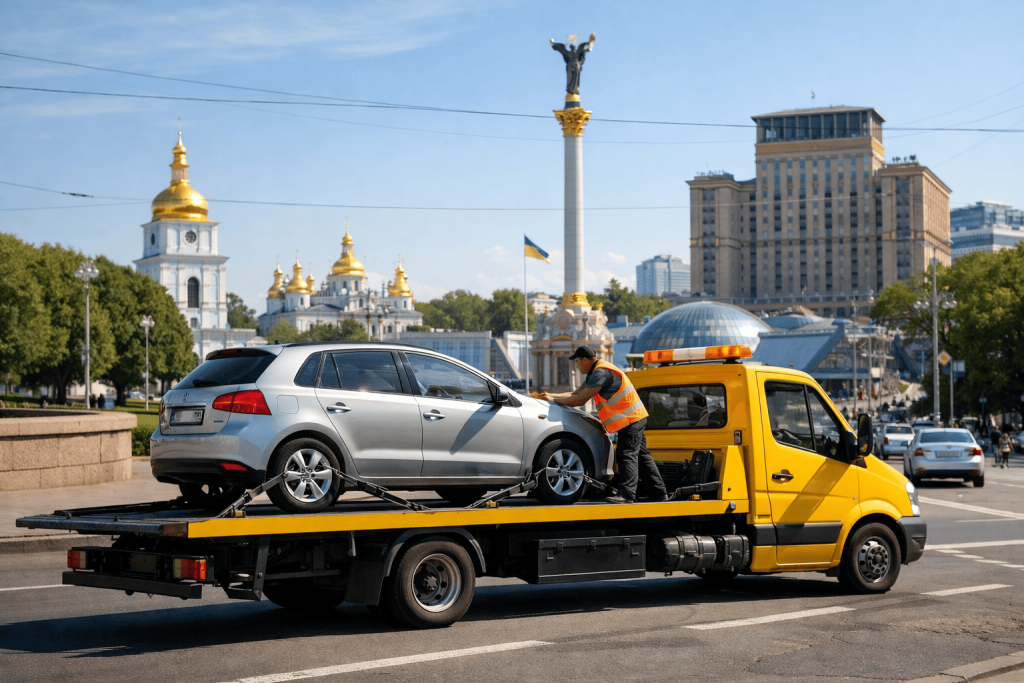 Евакуатор у Києві: коли він потрібен і як швидко отримати допомогу на дорозі