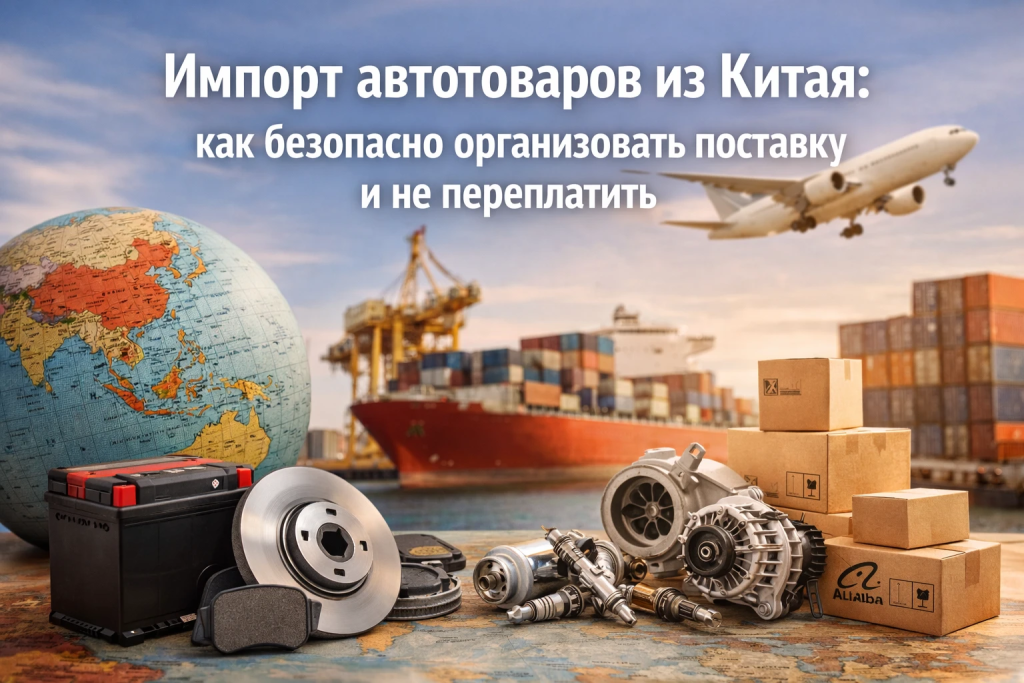 Импорт автотоваров из Китая: как безопасно организовать поставку и не переплатить