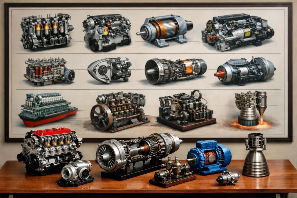 Двигуни: види, типи та класифікація dvigun