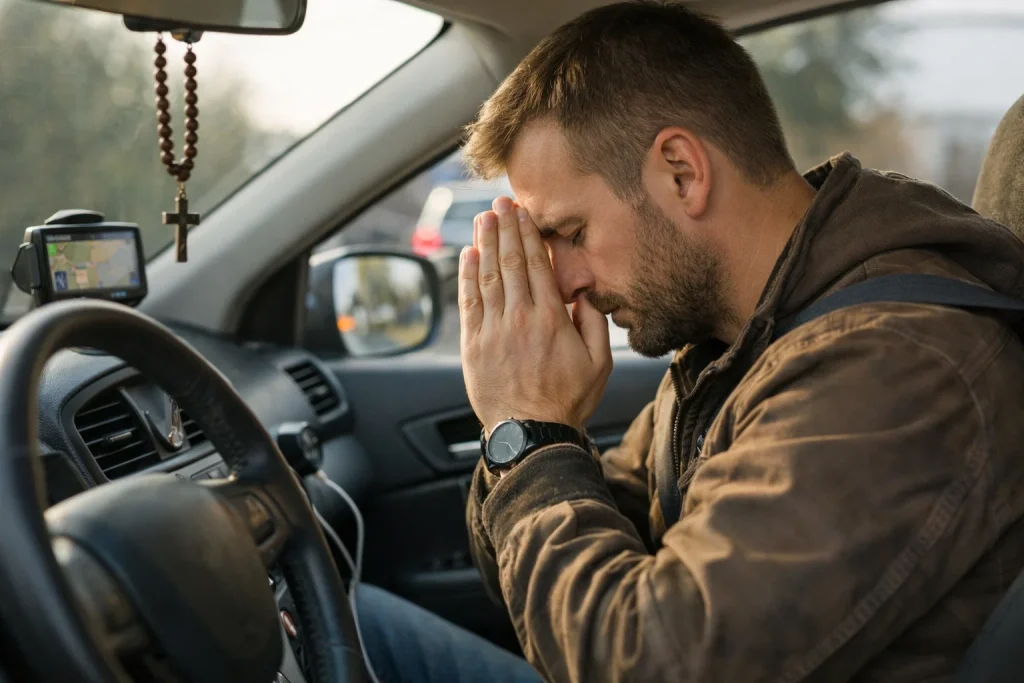 Молитва водія в дорогу: тексти та срібна ладанка molitva