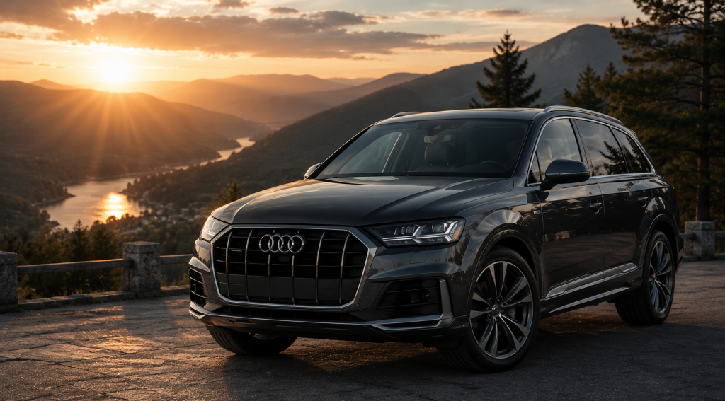 Audi Q7: сочетание статуса, мощности и настоящего комфорта Audi Q7
